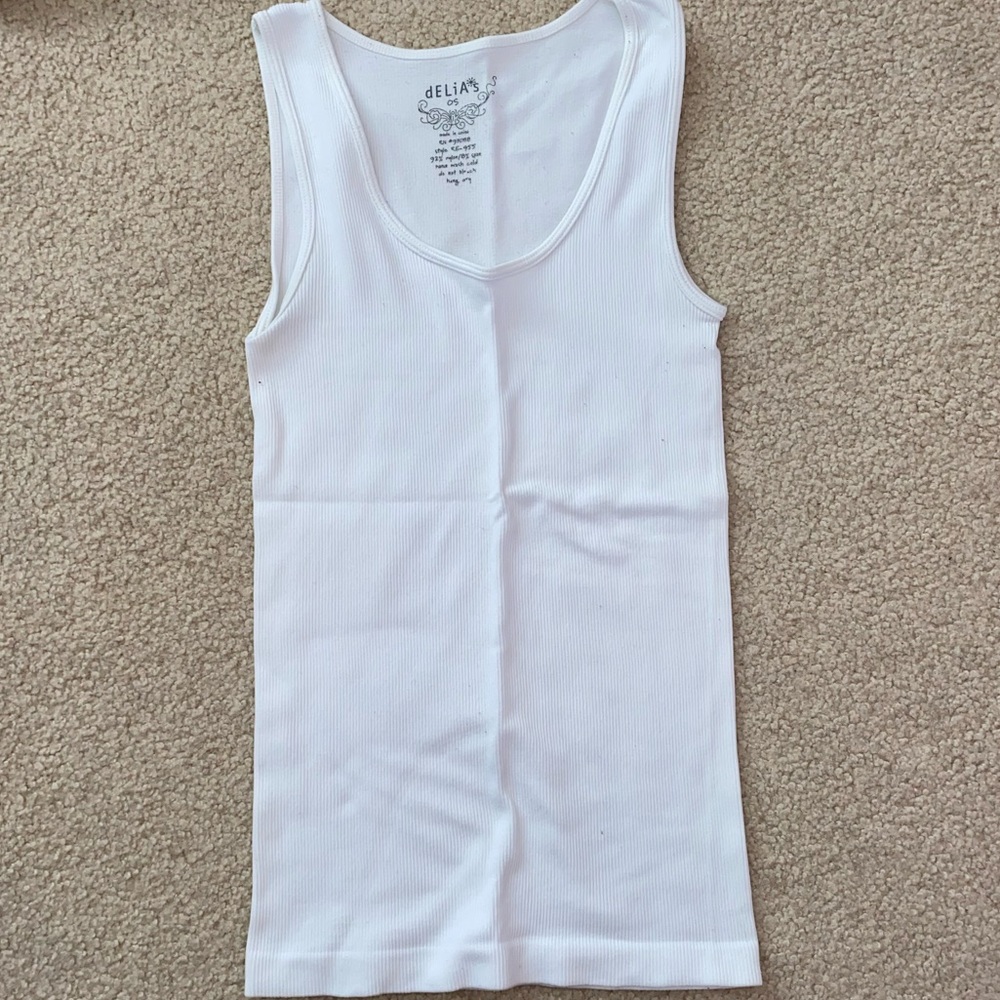 White Tank Top